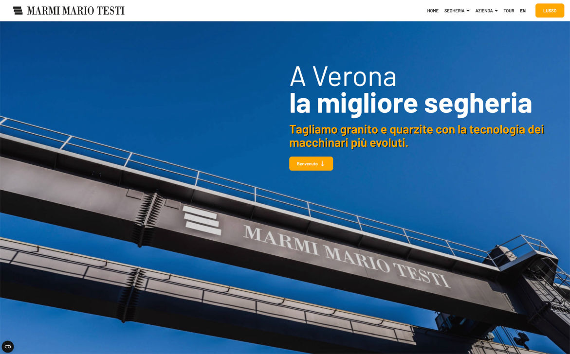 Marmi Mario Testi - Segagione granito e quarzite con multifilo.